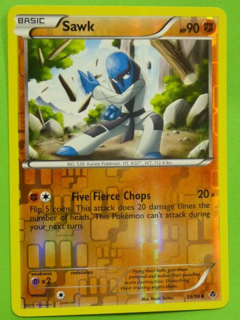 POKEMON B&W Foil Emerging Powers - SAWK 59/98