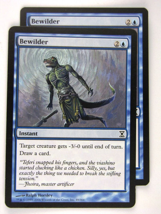 MTG Magic: The Gathering Cards: BEWILDER x2: TSP