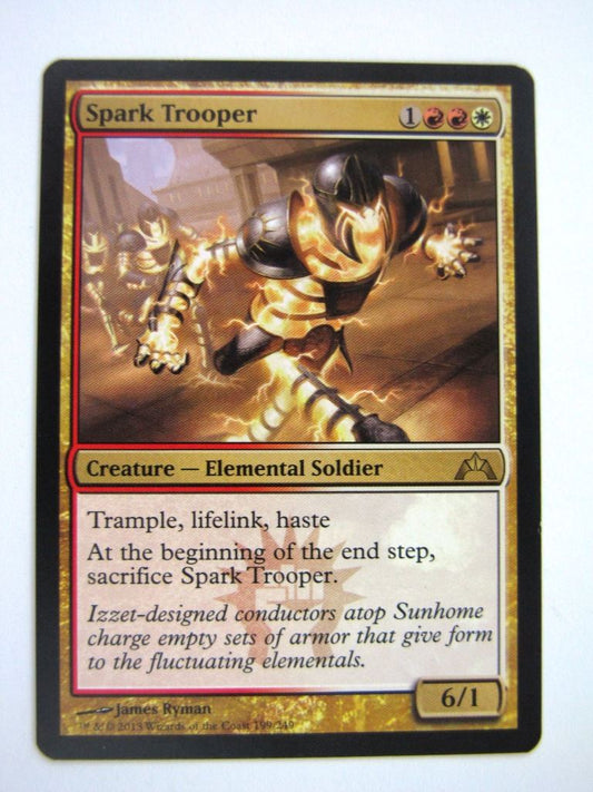 MTG Magic Played Cards: SPARK TROOPER # 6J37