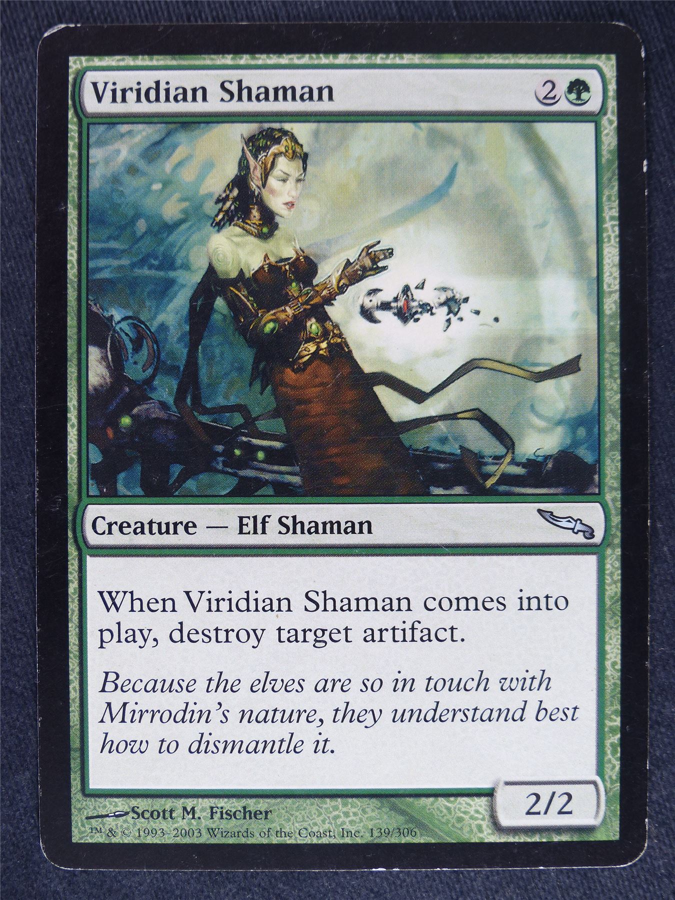 Viridian Shaman played - Mtg Magic Cards #MZ