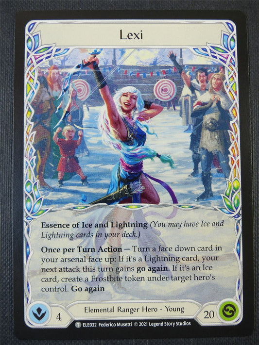 Lexi / Frostbite - Tales of Aria 1st ed - Flesh and Blood Card #65O