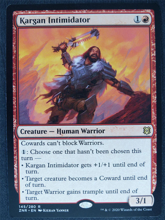 Kargan Intimidator Mint - Mtg Magic Cards #3Q