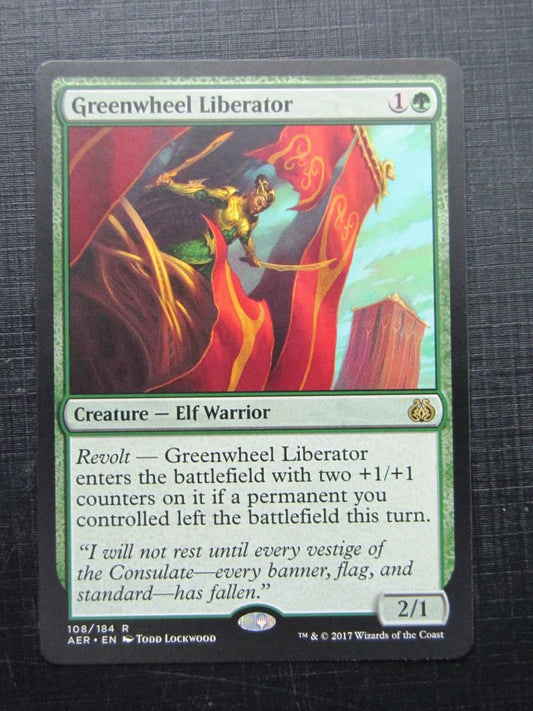 MTG Magic Cards: GREENWHEEL LIBERATOR # 23H28