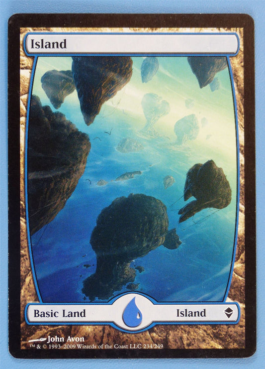 Island - Full Art - Mtg Card # 2I37