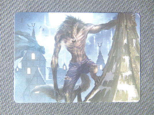 Stalking Predator Art Card 40 - Innistrad Midnight Hunt Art Series - Mtg Card #3DD
