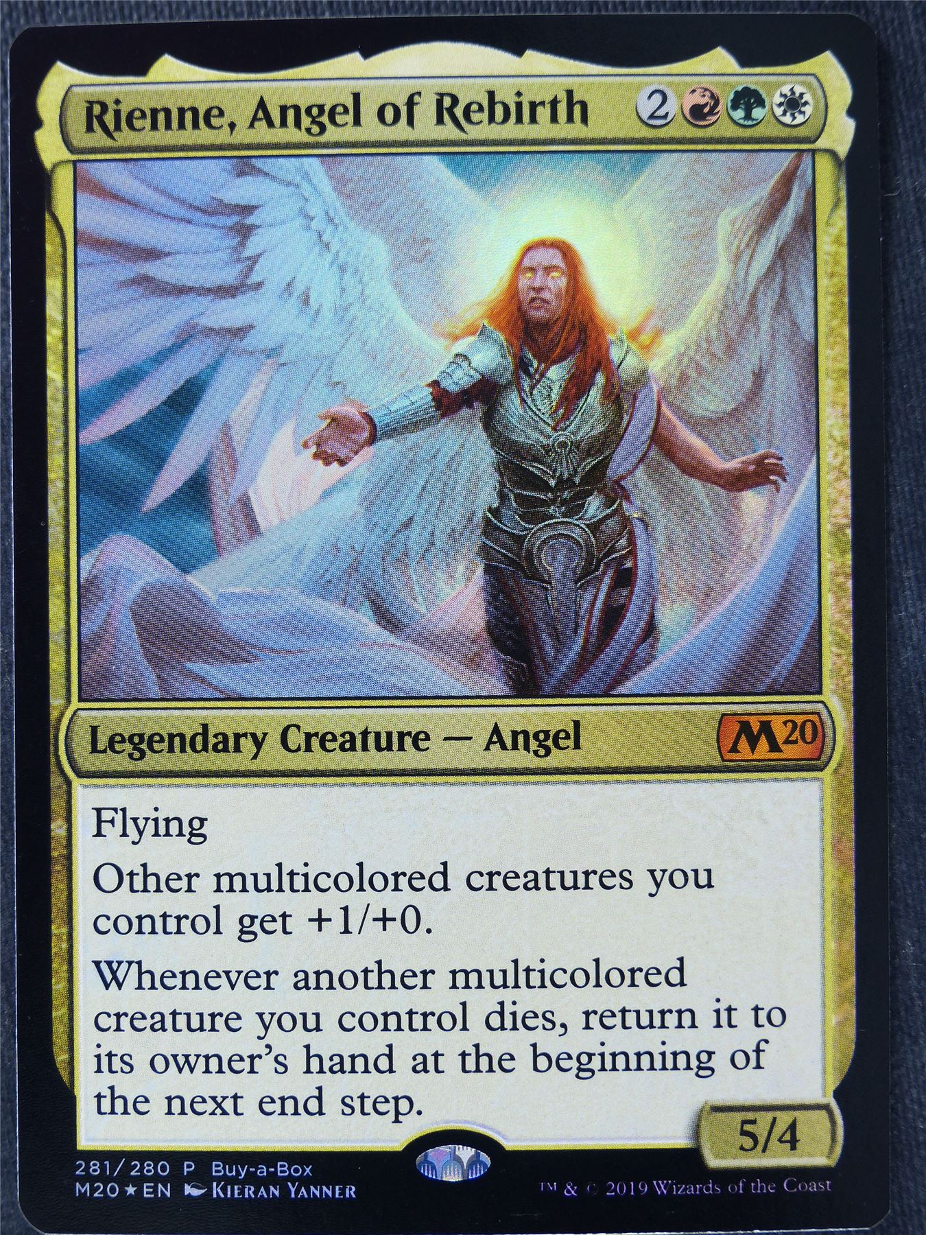 Rienne Angel of Rebirth Foil - Mtg Magic Cards #PV