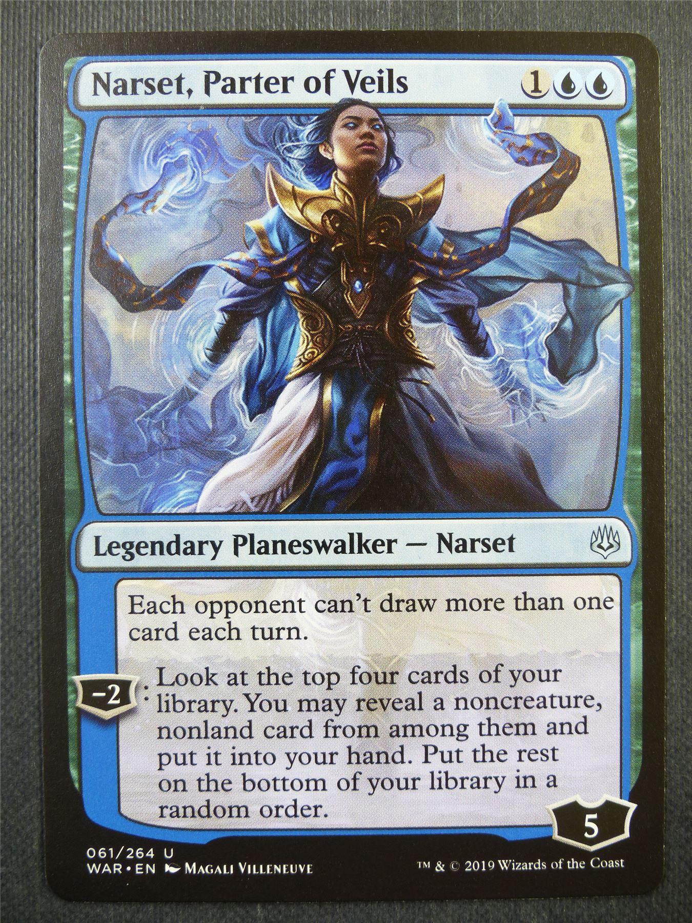 Narset Parter of Veils - Mtg Card #4N0