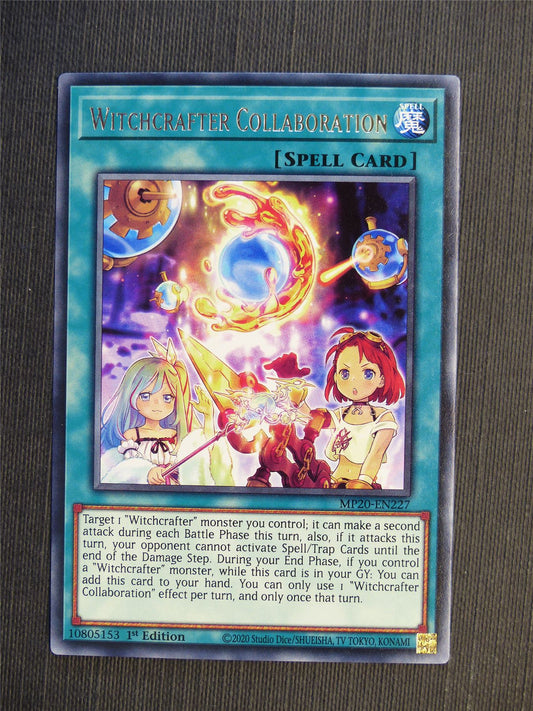 Witchcrafter Collaboration MP20 Rare - 1st ed - Yugioh Cards #697