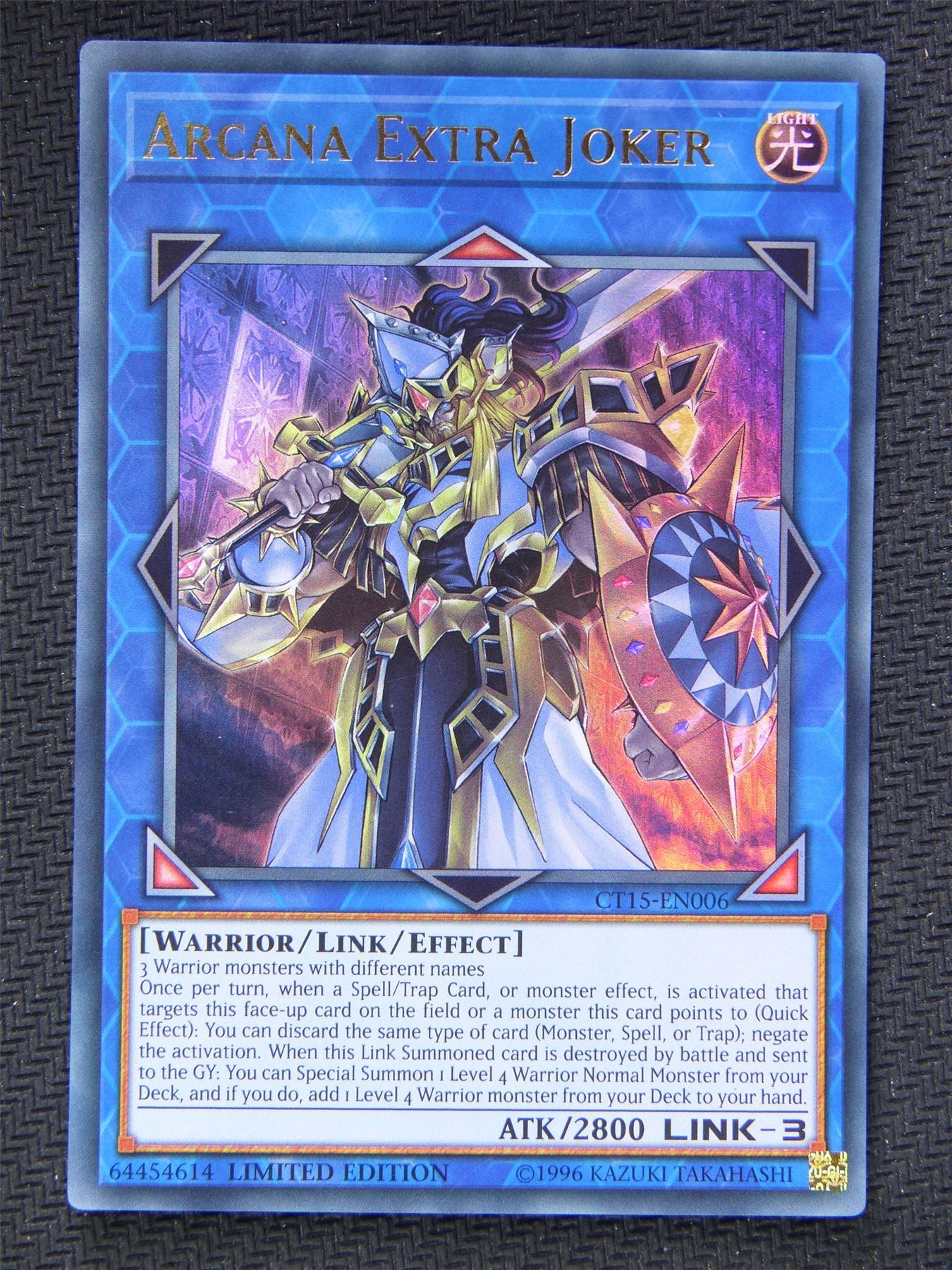 Yugioh Card - Ultra Rare - Arcana Extra Joker CT15 #5ZZ