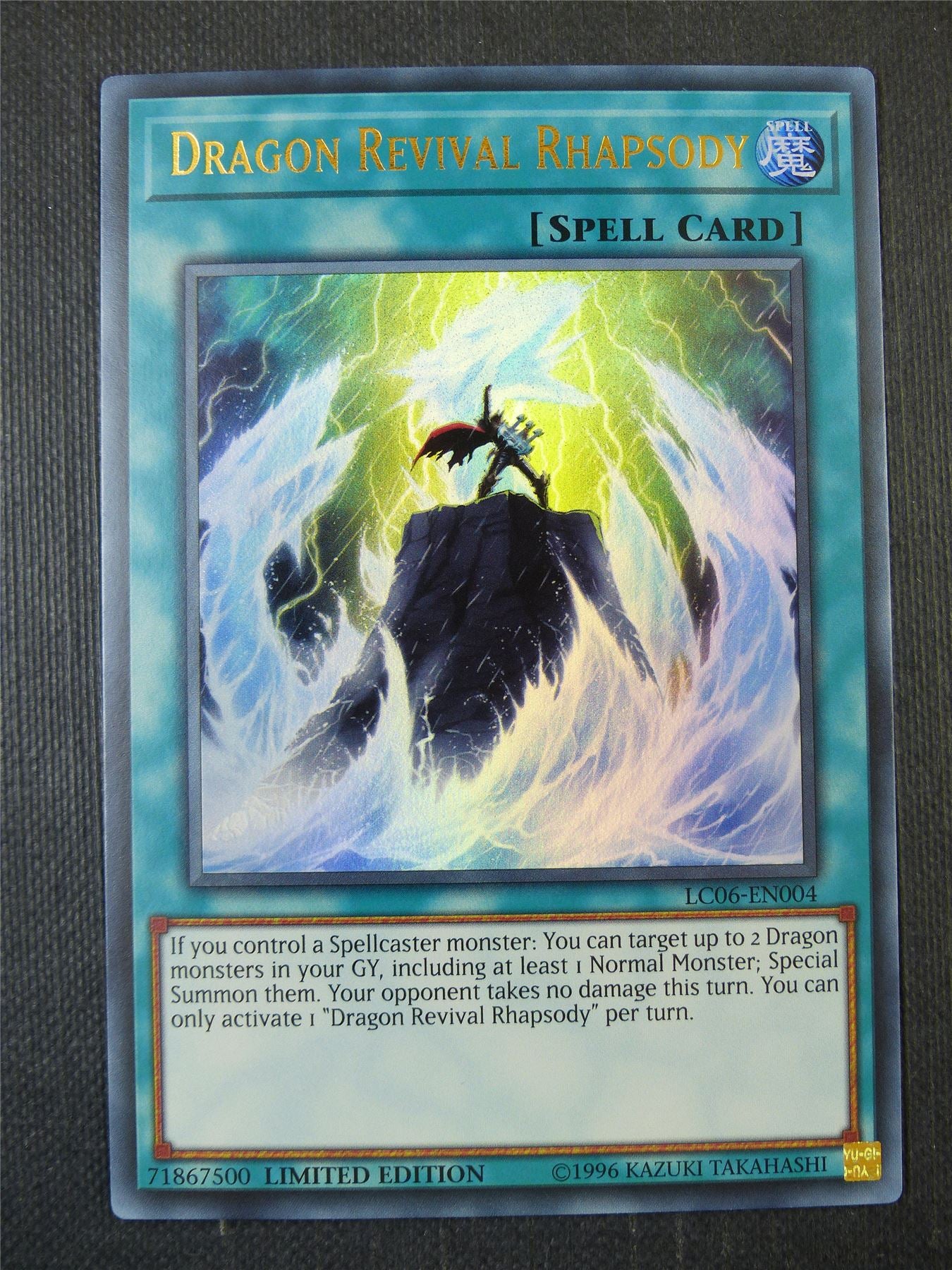 Dragon Revival Rhapsody LC06 Ultra Rare - lim ed Yugioh Card #9E4