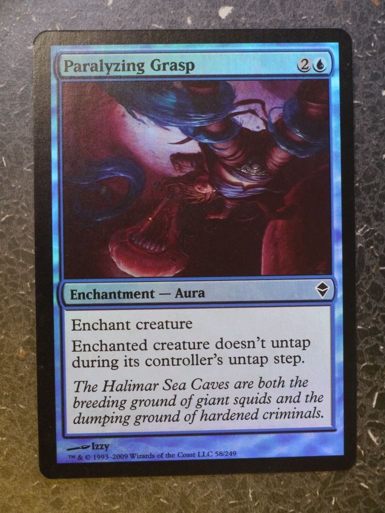 MTG Cards: PARALYZING GRASP FOIL # 5E67