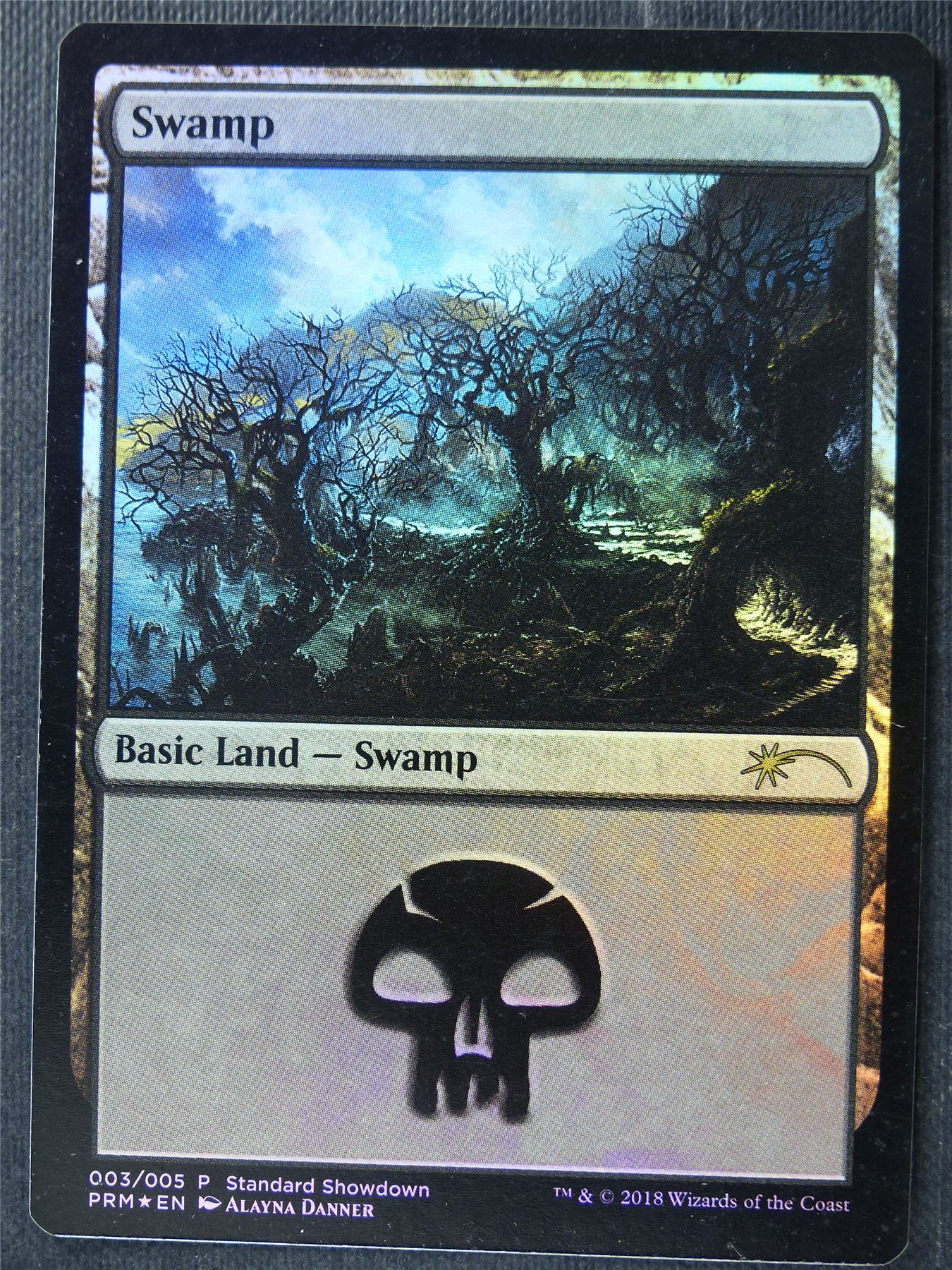 Swamp 003/005 Promo Foil - Mtg Cards #4MP