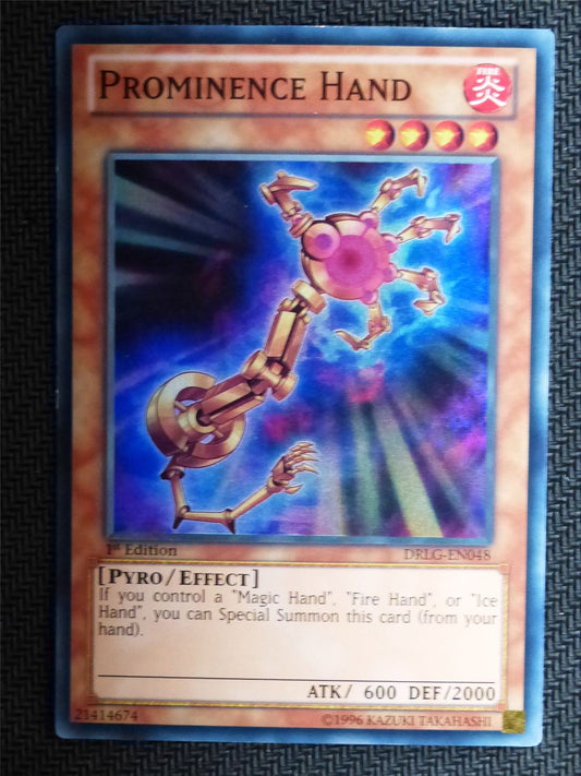 Prominence Hand - DRLG - Super Rare - Yugioh Card # 1I11