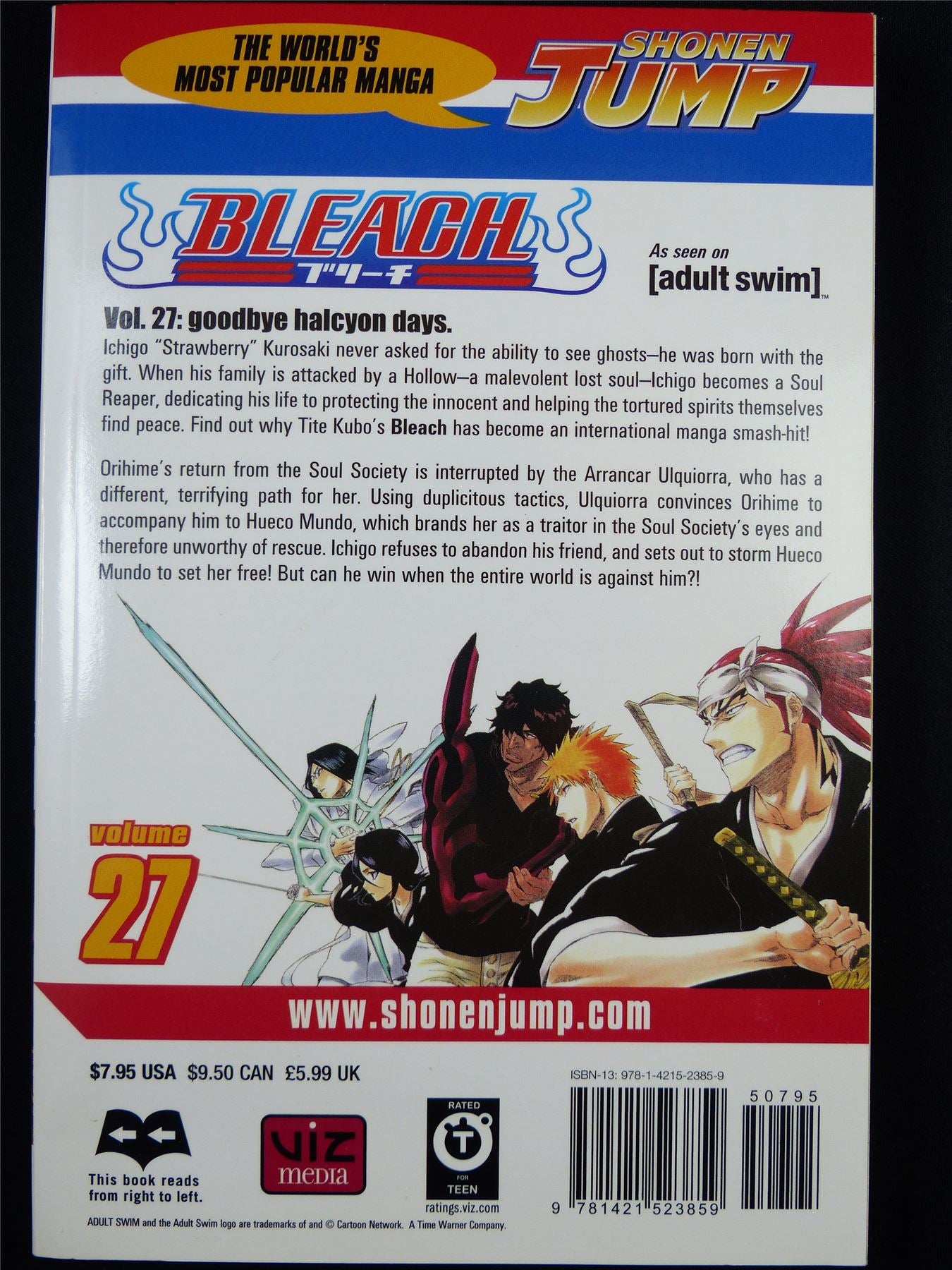 BLEACH Volume 27 - Shonen Jump Viz Manga #3J1