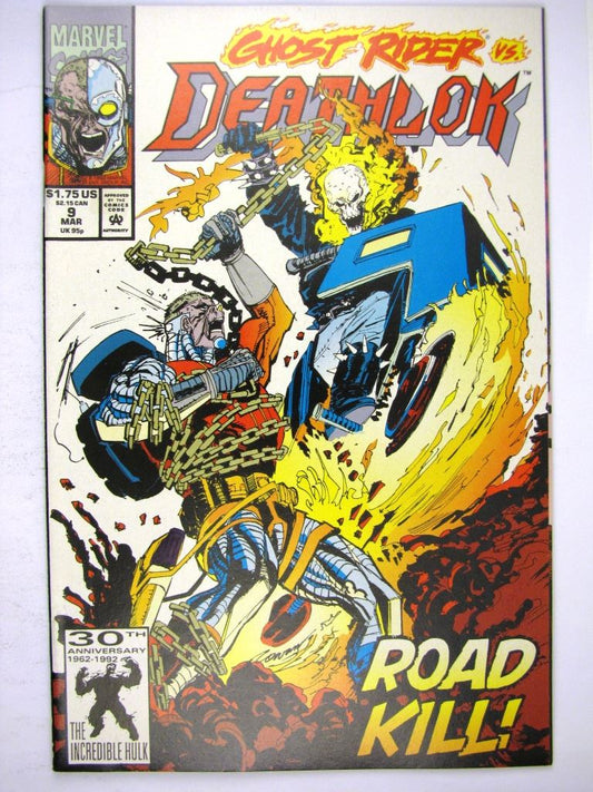 Marvel Comic: DEATHLOK #9 MARCH 1992 # 22E72