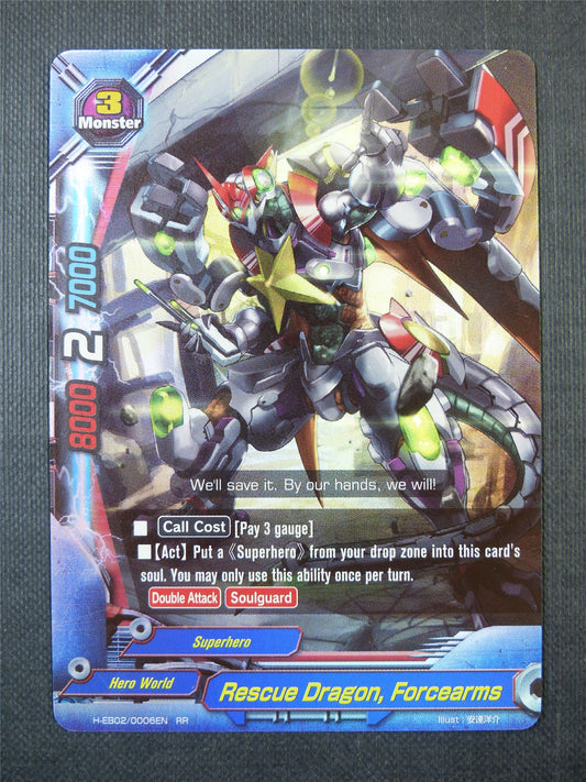 Rescue Dragon Forcearms RR - Buddyfight Card #4B