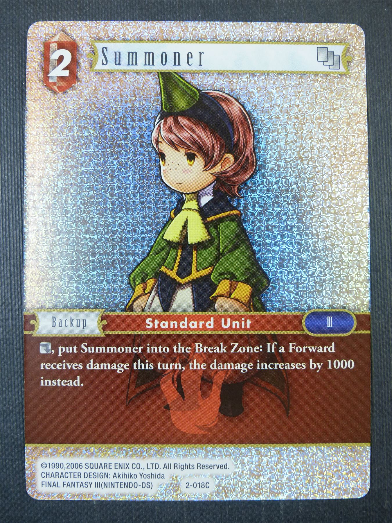 Summoner 2-018C Foil - Final Fantasy Card #9D5