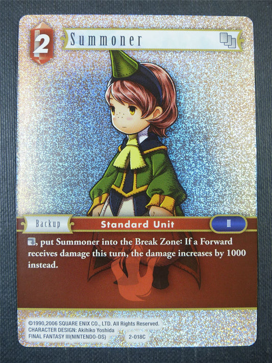 Summoner 2-018C Foil - Final Fantasy Card #9D5