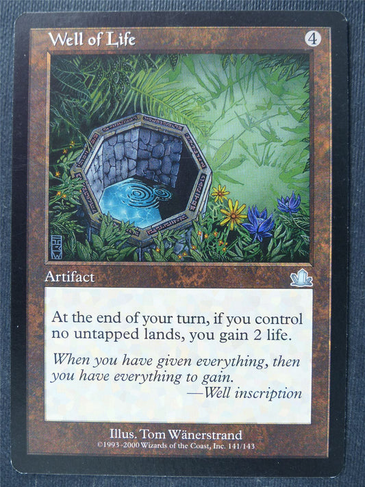 Well of Life - Prophecy - Mtg Magic Cards #2GF