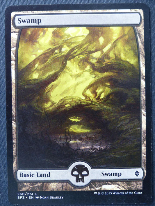 Swamp Full Art 260/274 - Mtg Magic Cards #CJ