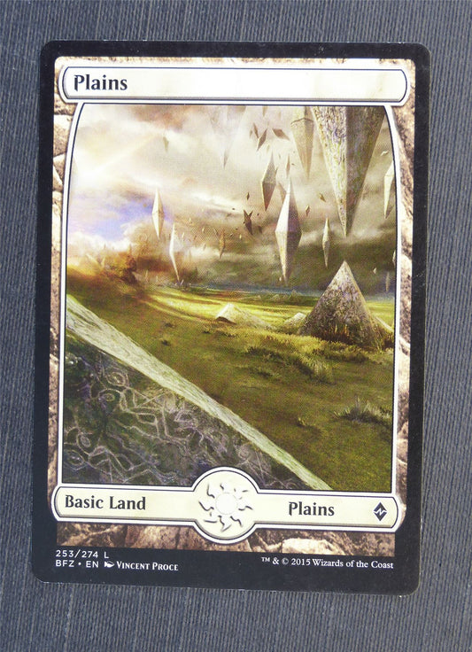 Plains Full Art 253/274 - Mtg Magic Cards #5E4