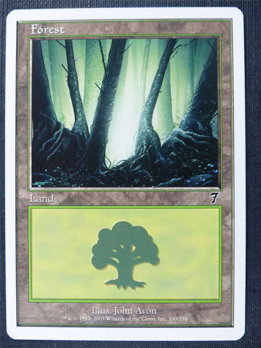 Forest - Seventh Ed - Mtg Card #1YB