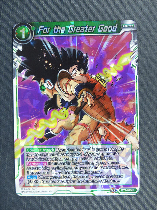For the Greater Good R - Dragon Ball Super Cards #444