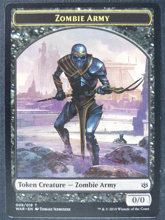 Zombie Army Token - Mtg Magic Cards #X2