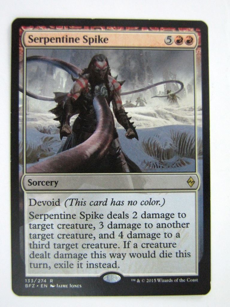 MTG Magic Cards: SERPENTINE SPIKE # 10B96