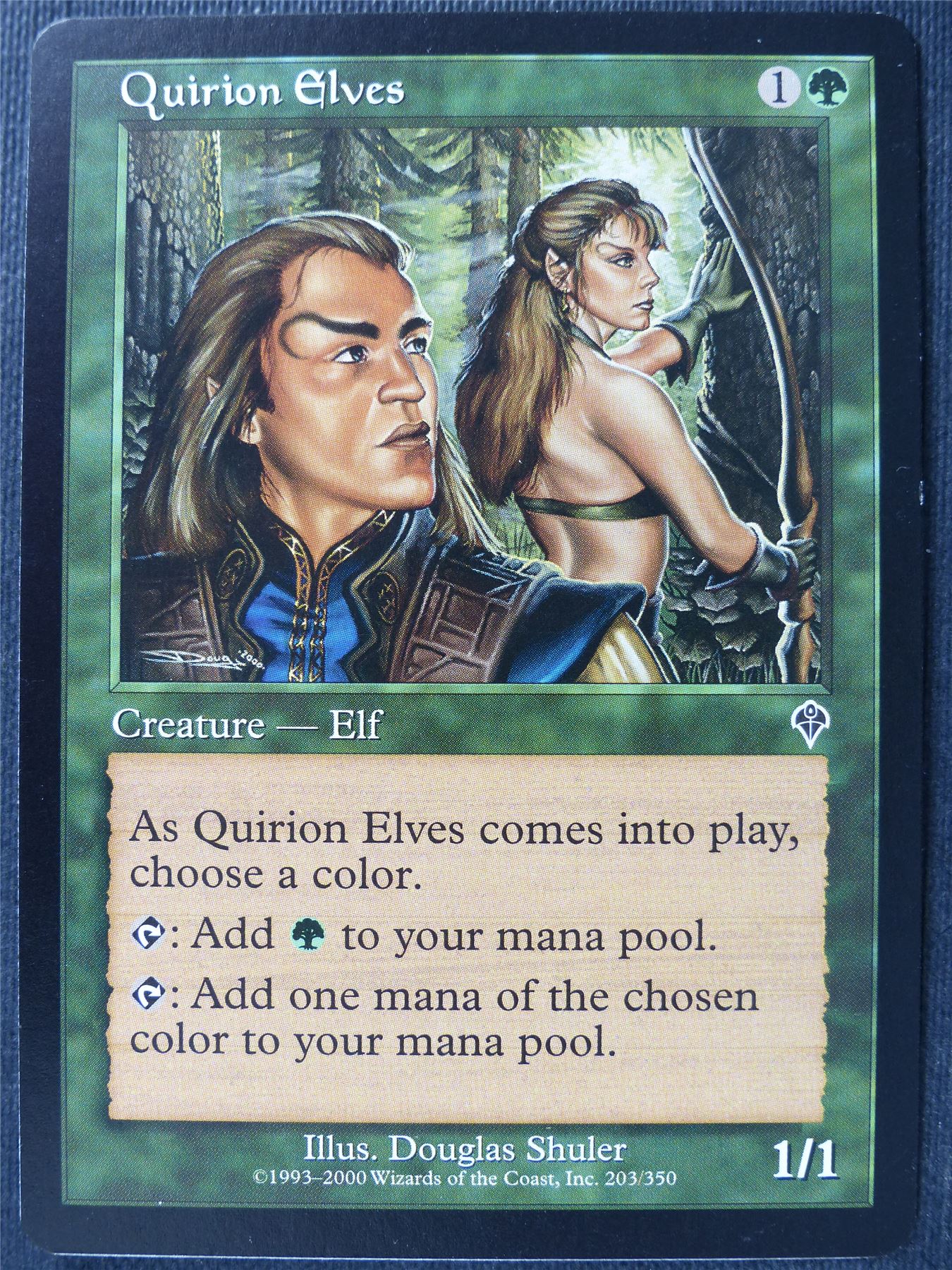 Quirion Elves - Mtg Card #23E