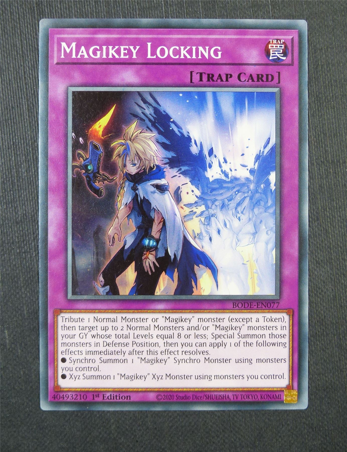 Magikey Locking BODE 1st Ed - Yugioh Card #5GB