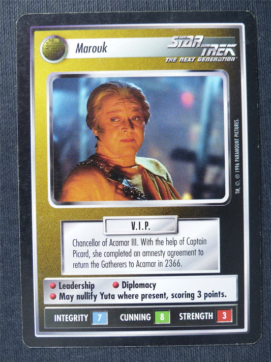 Marouk - NG - Star Trek Cards #TD