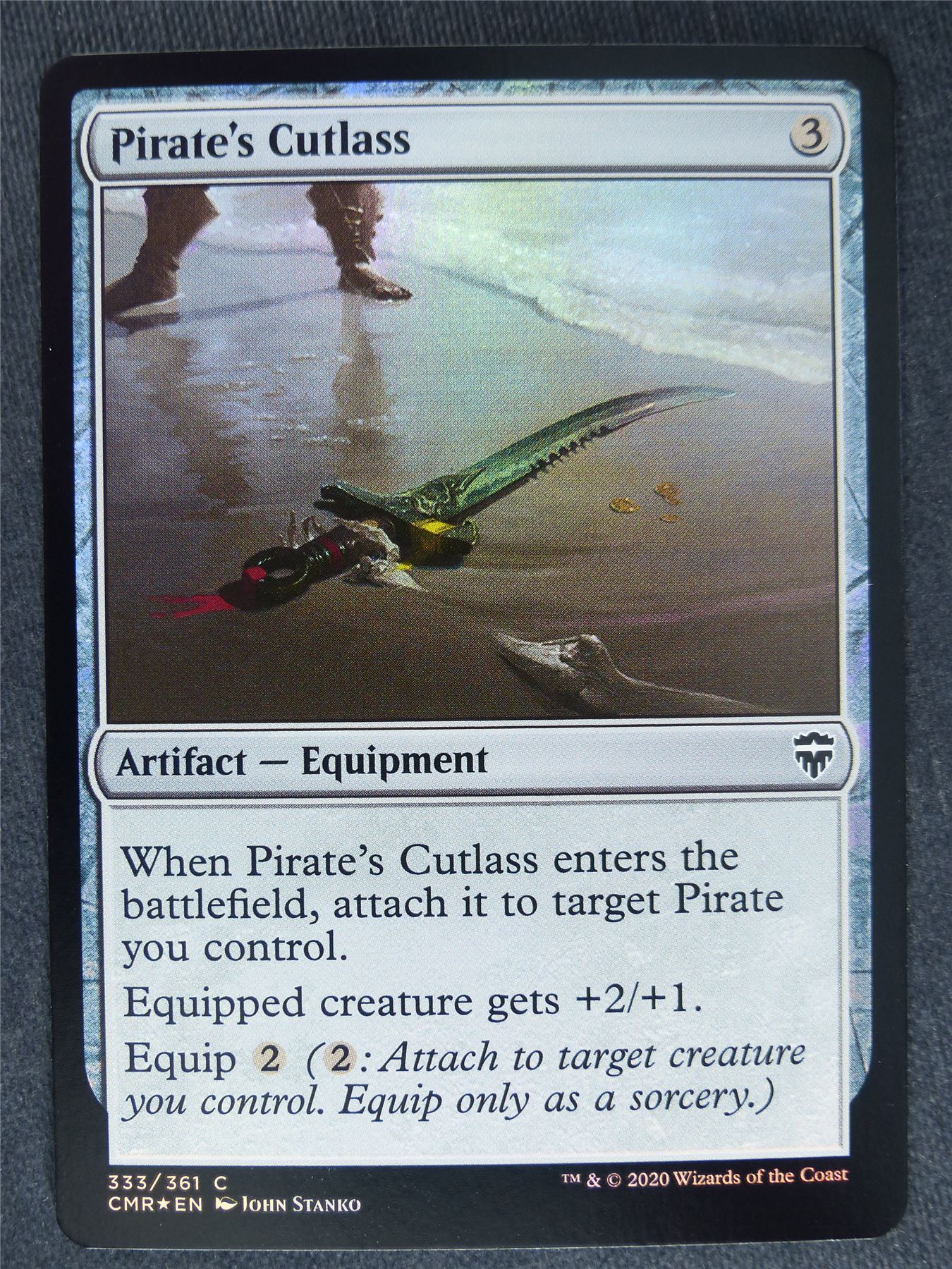 Pirate's Cutlass Foil - Mtg Magic Cards #1L