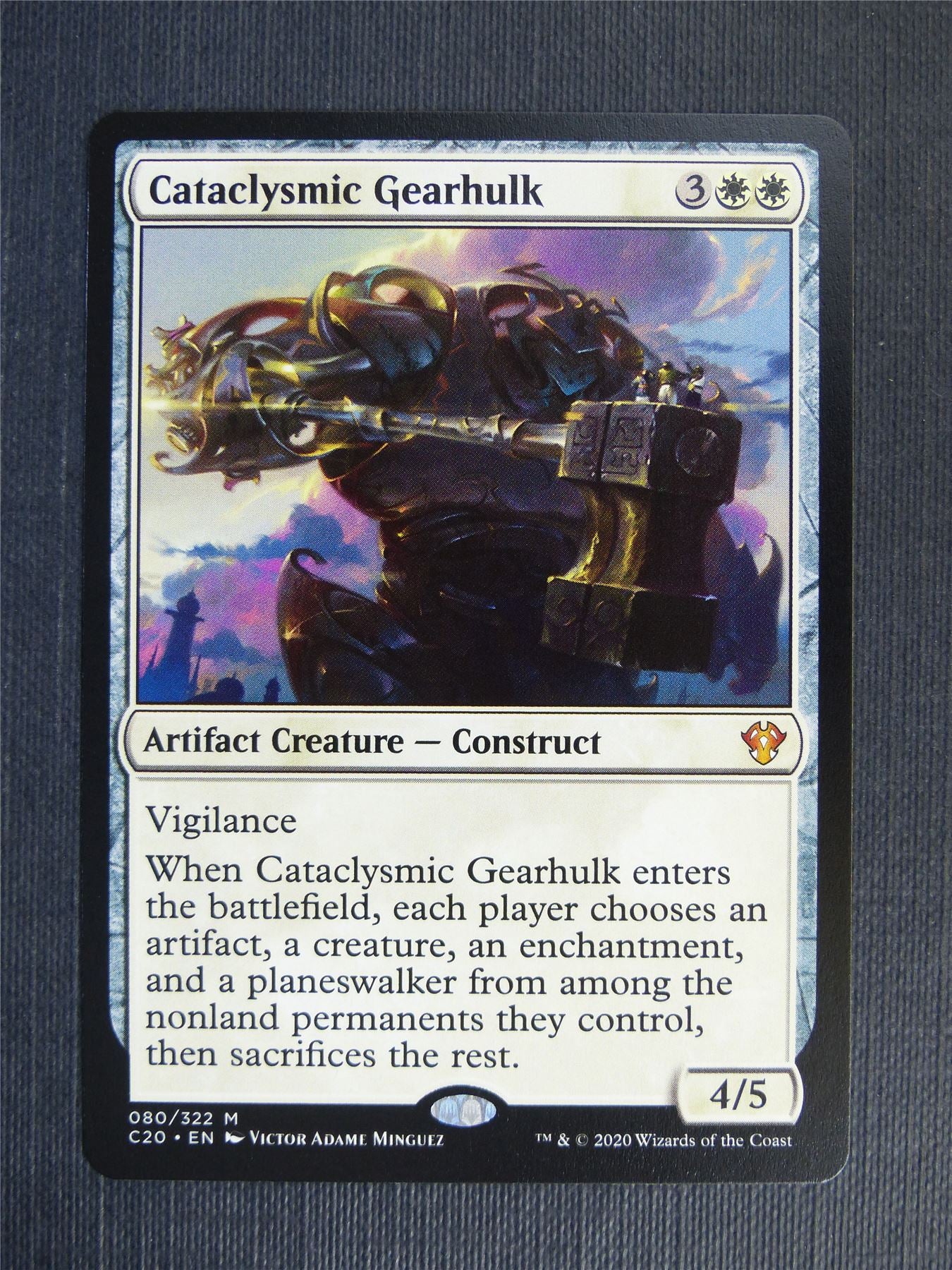 Cataclysmic Gearhulk - C20 - Mtg Card