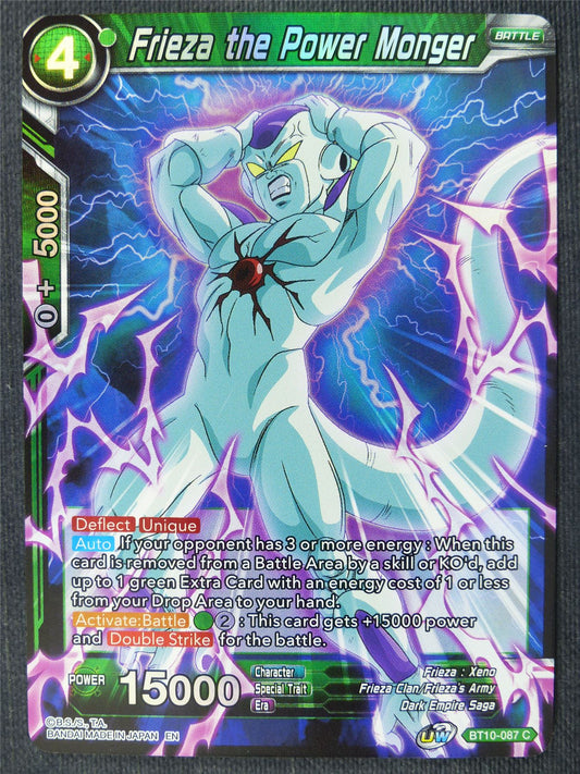 Frieza the Power Monger C Foil - Dragon Ball Super Cards #47D
