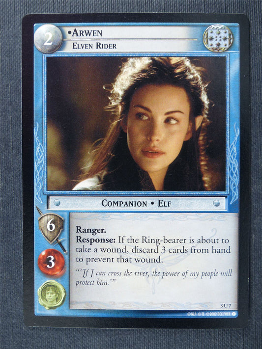 Arwen 3 U 7 - LotR Cards #2Z0