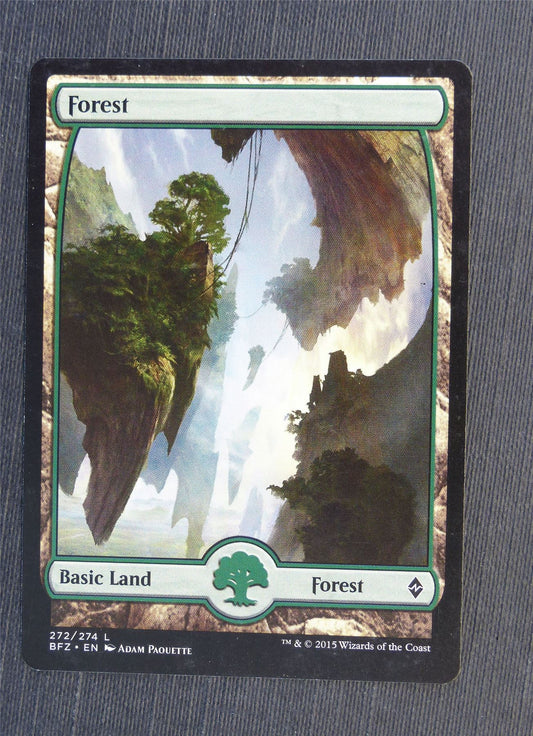 Forest Full Art 272/274 - Mtg Magic Cards #5EE