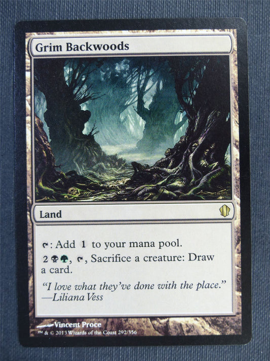 Grim Backwoods - Mtg Magic Cards #4M7