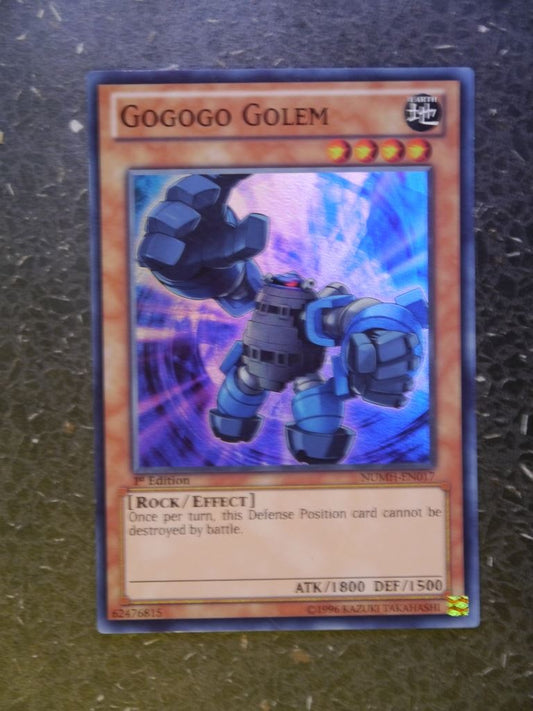 Yugioh Cards:GOGOGO GOLEM  NUMH SUPER RARE # 2H47