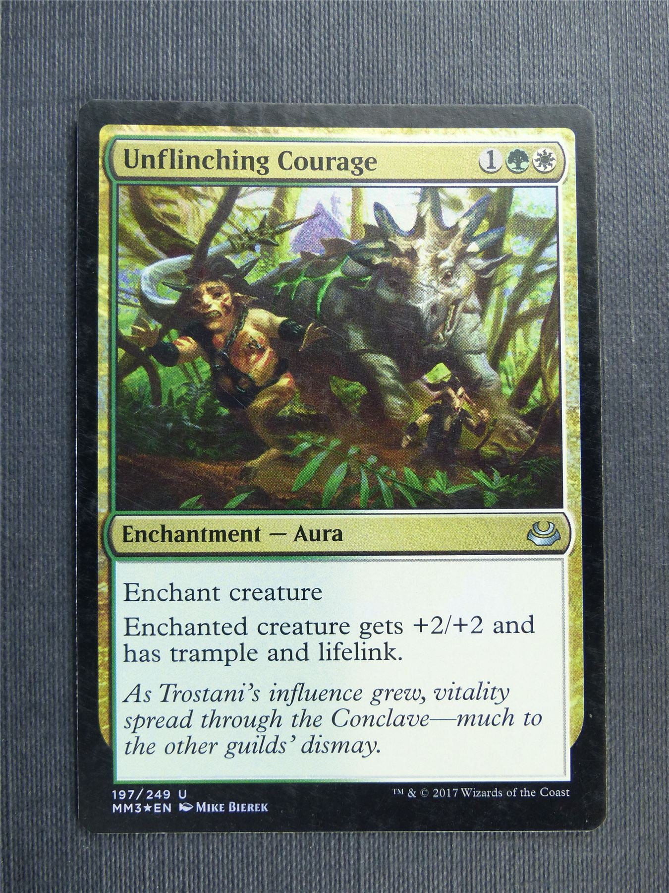 Unflinching Courage Foil - Mtg Magic Cards #4GF