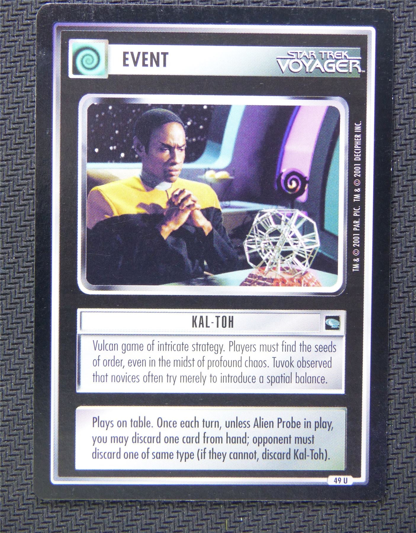 Event Kal Toh - Star Trek CCG Voyager #555