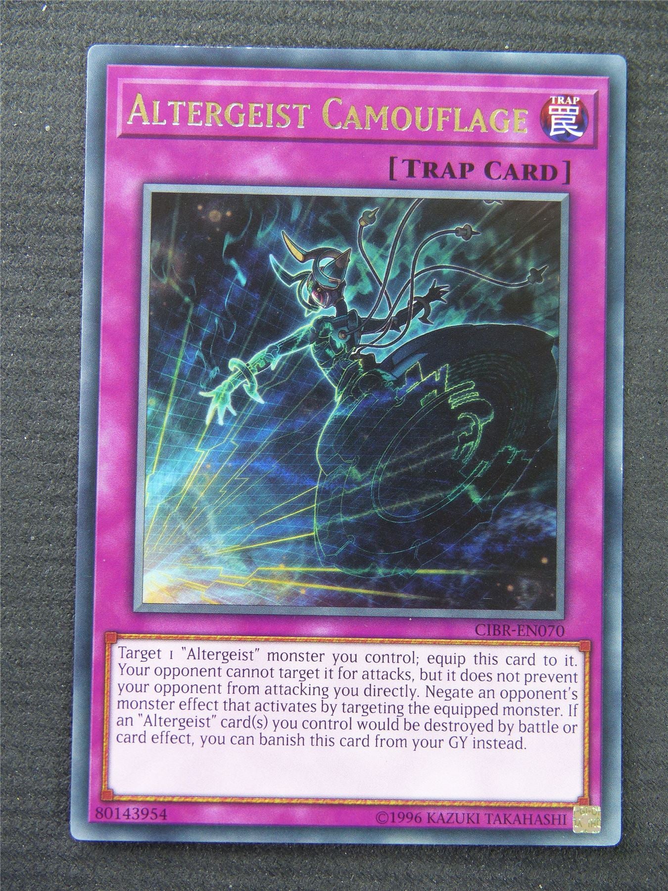 Altergeist Camouflage CIBR Rare - Yugioh Card #1Q4