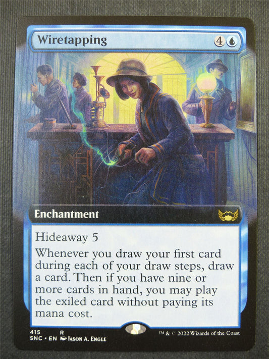 Wiretapping Extended art - Mtg Card #3L0