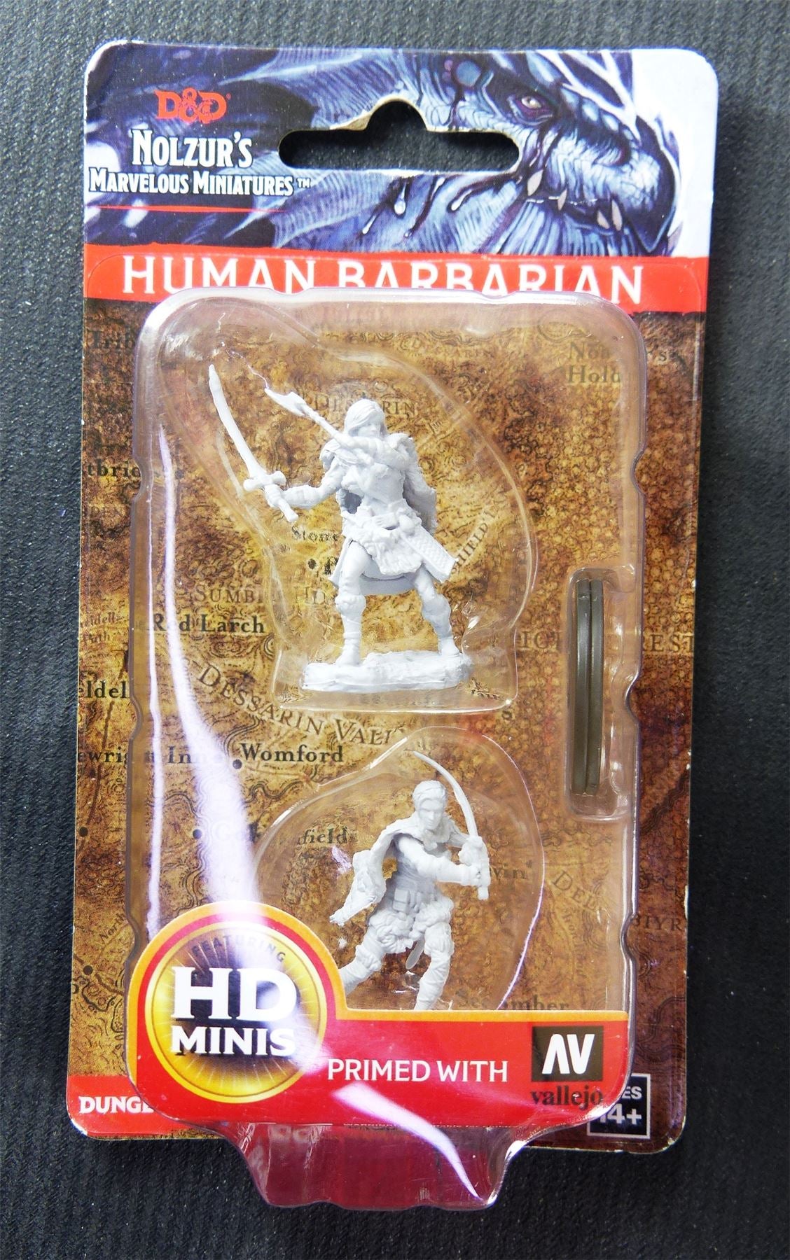 Human Barbarian - Nolzurs Marvelous Miniature #VI