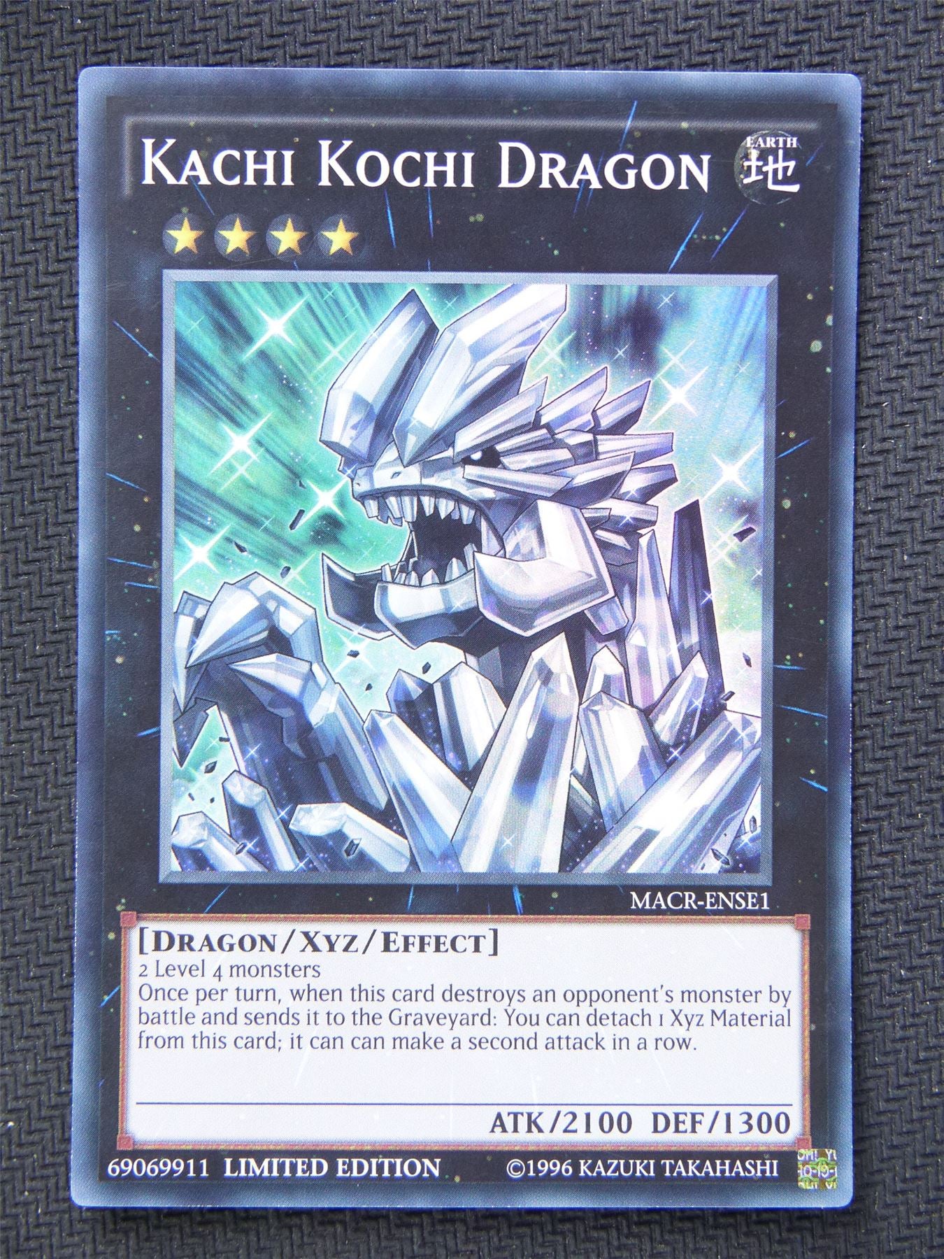 Kachi Kochi Dragon MACR - Super Rare - Yugioh Card #5MV