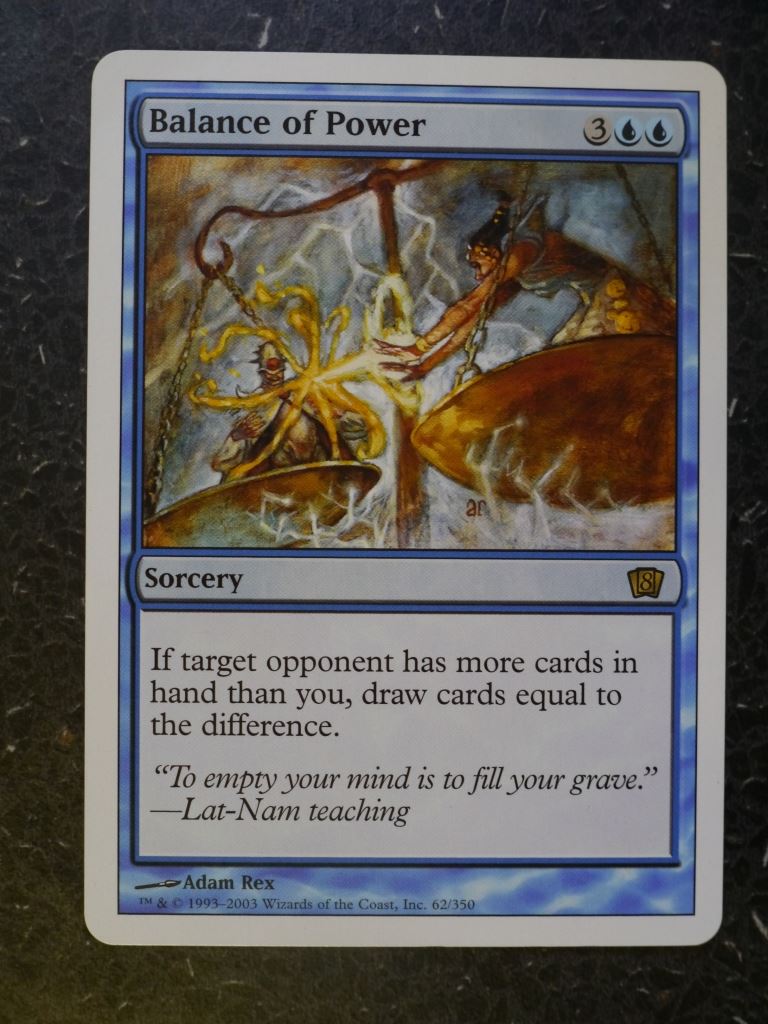 MTG Magic Cards: BALANCE OF POWER # 6D79