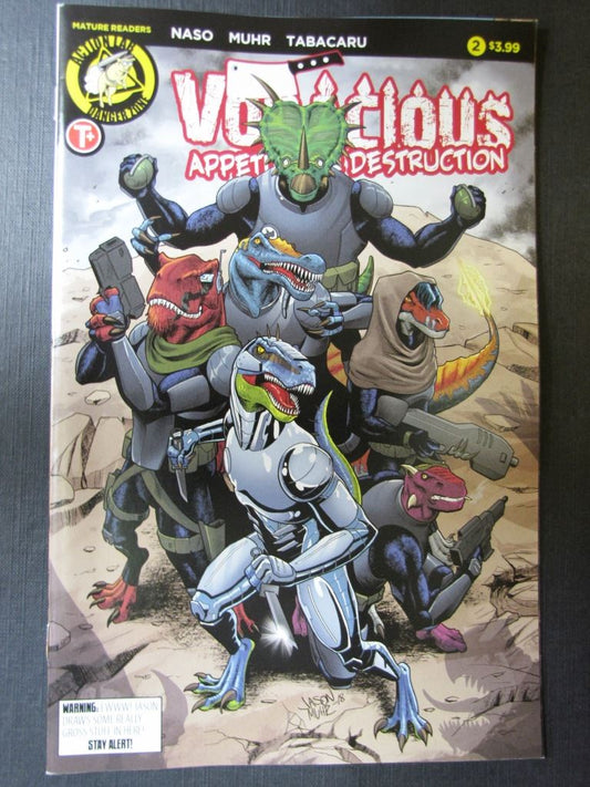 Voracious: Appetite for Destruction #2 - June 2019 - Action Lab Comics # 7I8