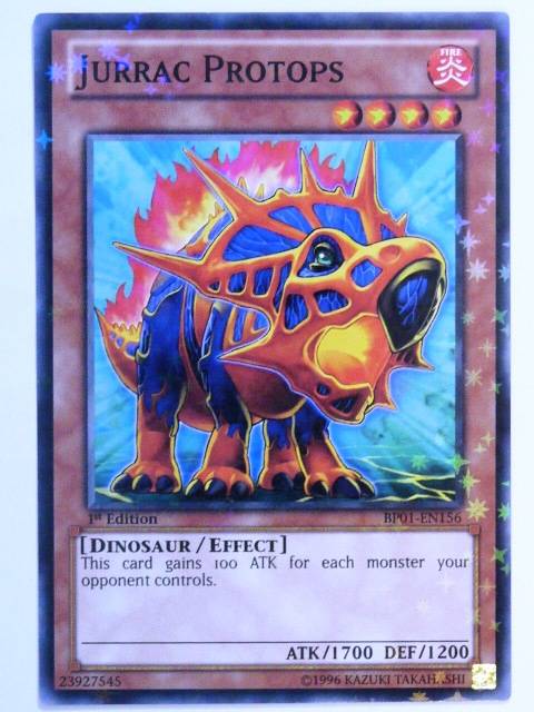 YU-GI-OH yugioh CCG - JURRAC PROTOPS BP01 STARFOIL