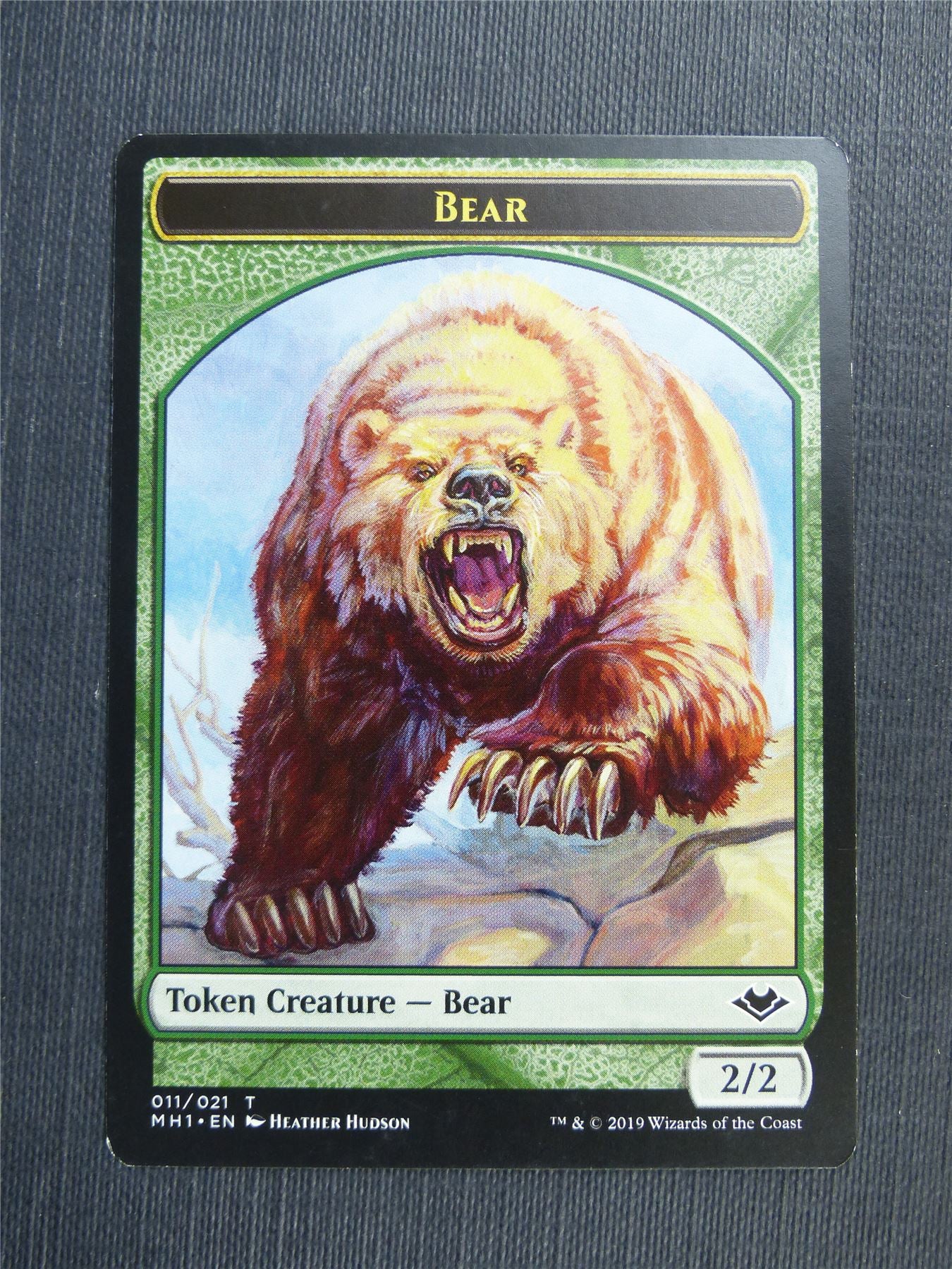 Bear / Goblin - Mtg Magic Token Cards #4OS