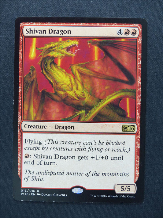 Shivan Dragon - Mtg Magic Cards #E8